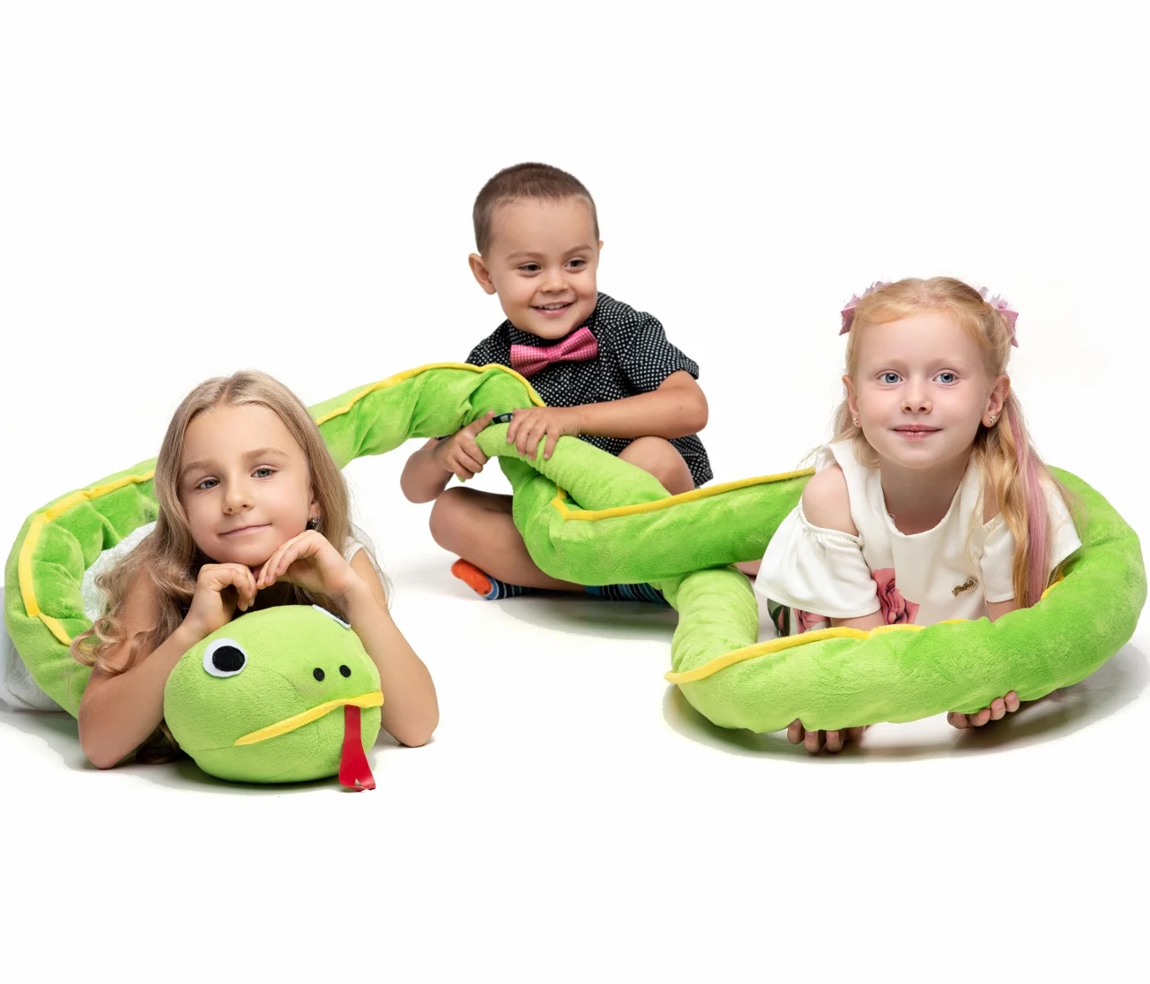 13ft Weighted Plush Stuffed Counting Hug Buddy Snake Toy