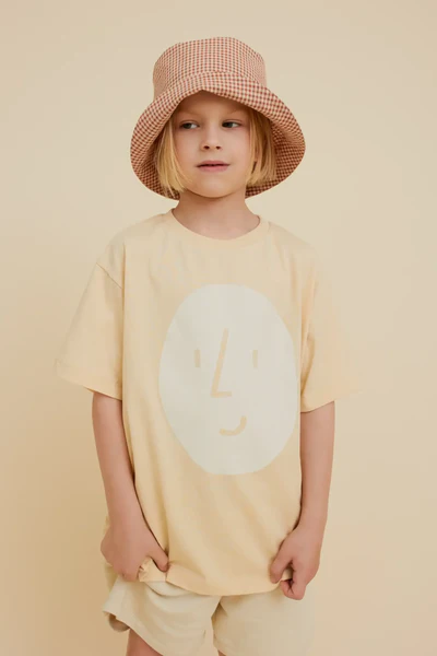 ORGANIC COTTON POTATO TEE (Off White)