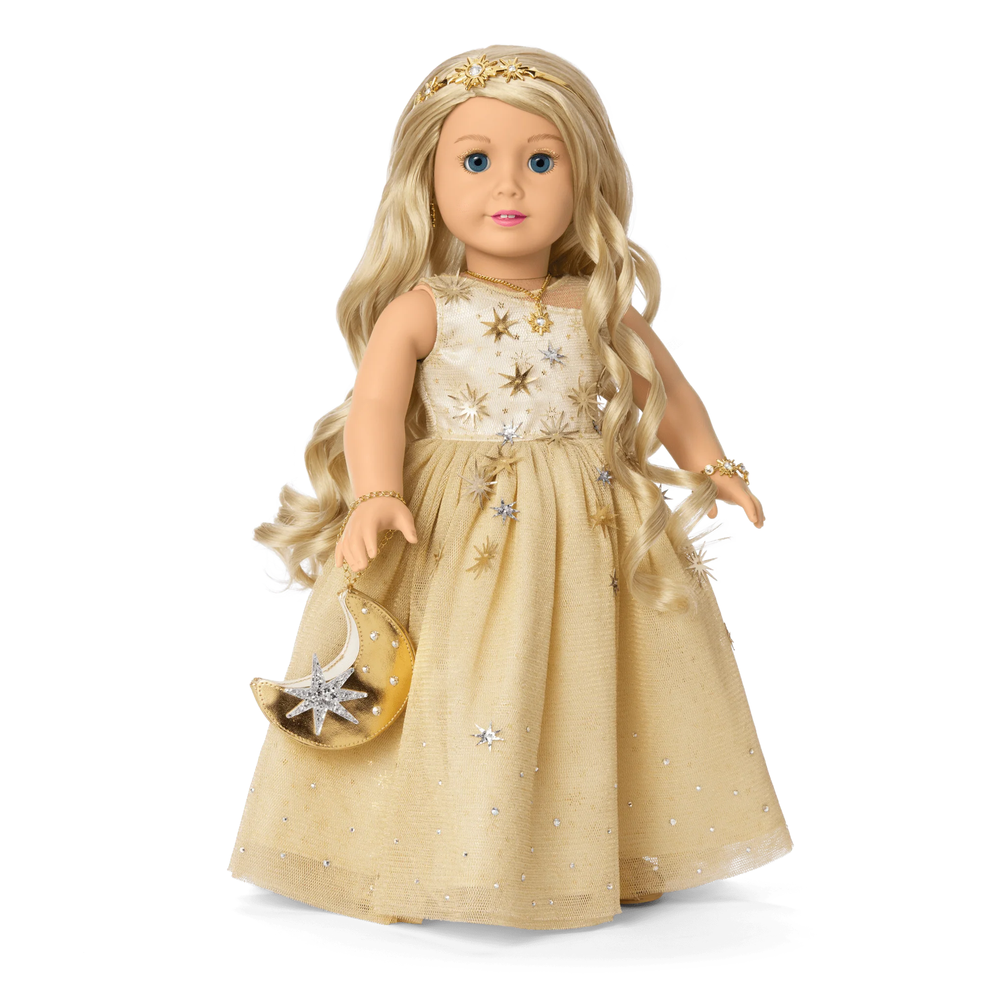 American Girl 2025 Glimmering Gold™ Holiday Collector Doll