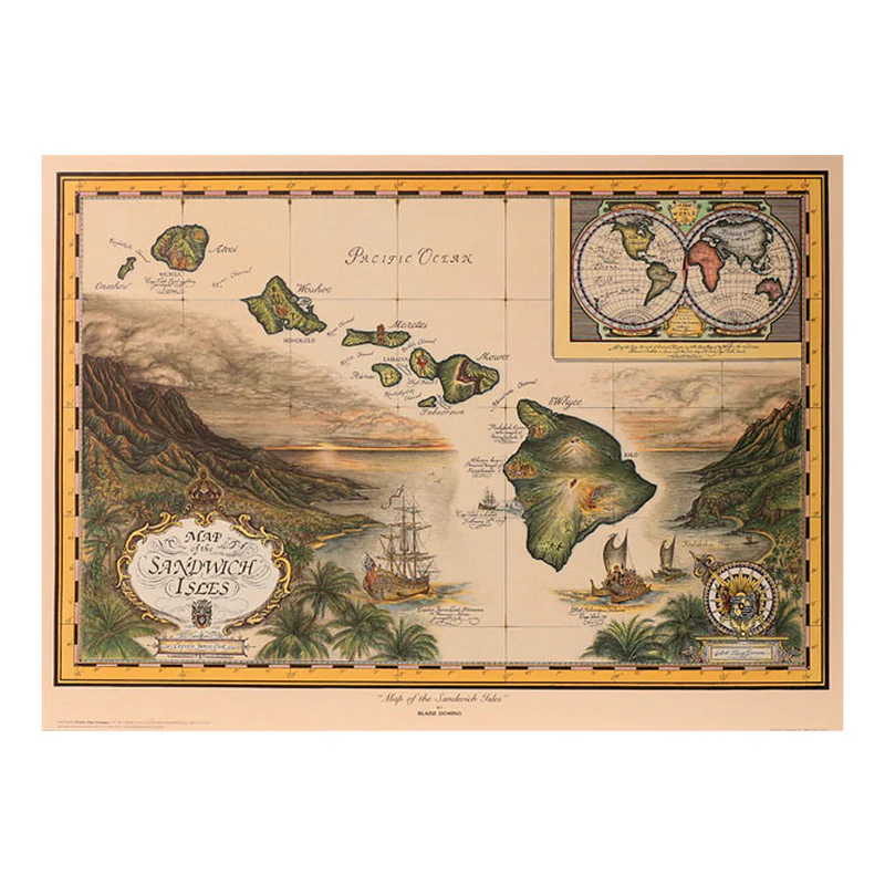 Poster: Sandwich Islands