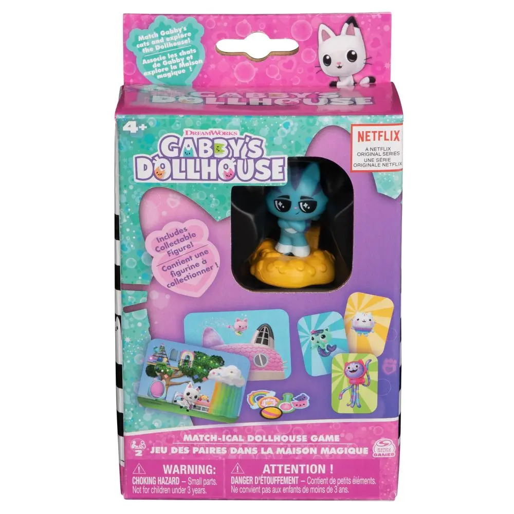 Gabbys Dollhouse Charming Card Game