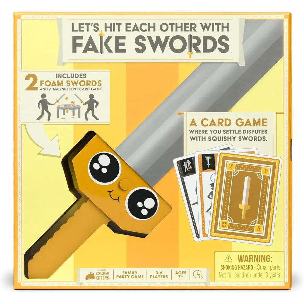 Exploding Kittens Presents: Let's Hit Each Other with Fake Swords Game