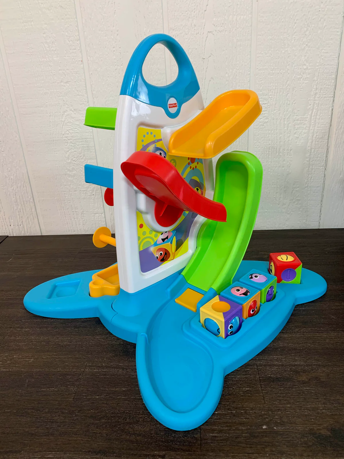 Fisher Price Roller Blocks Play Wall