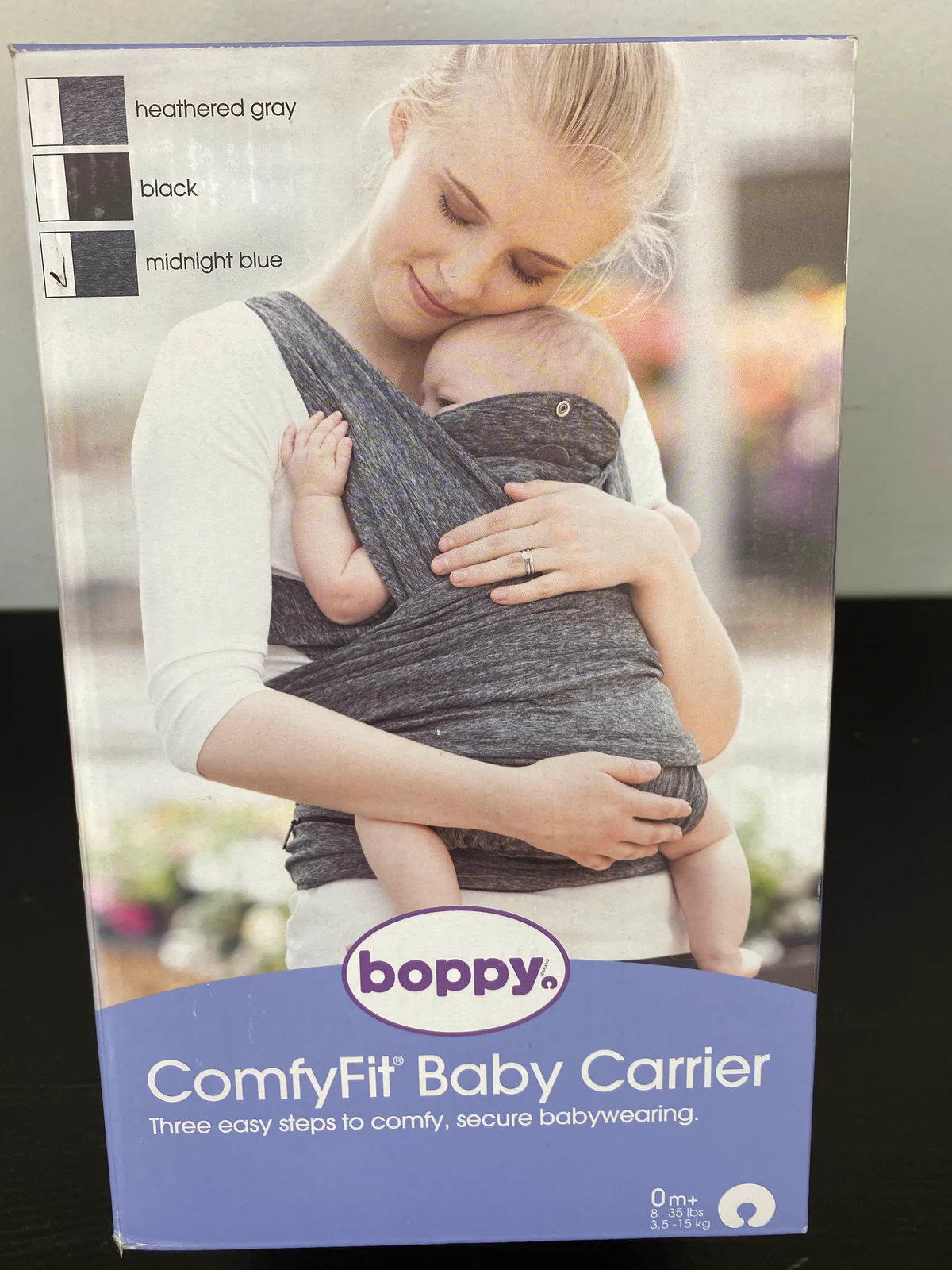 Boppy ComfyFit Carrier, Midnight Blue