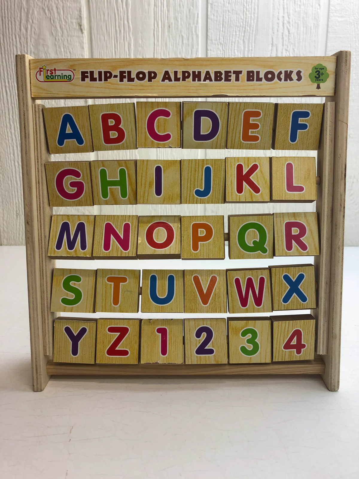 First Learning Flip-Flop Alphabet Blocks