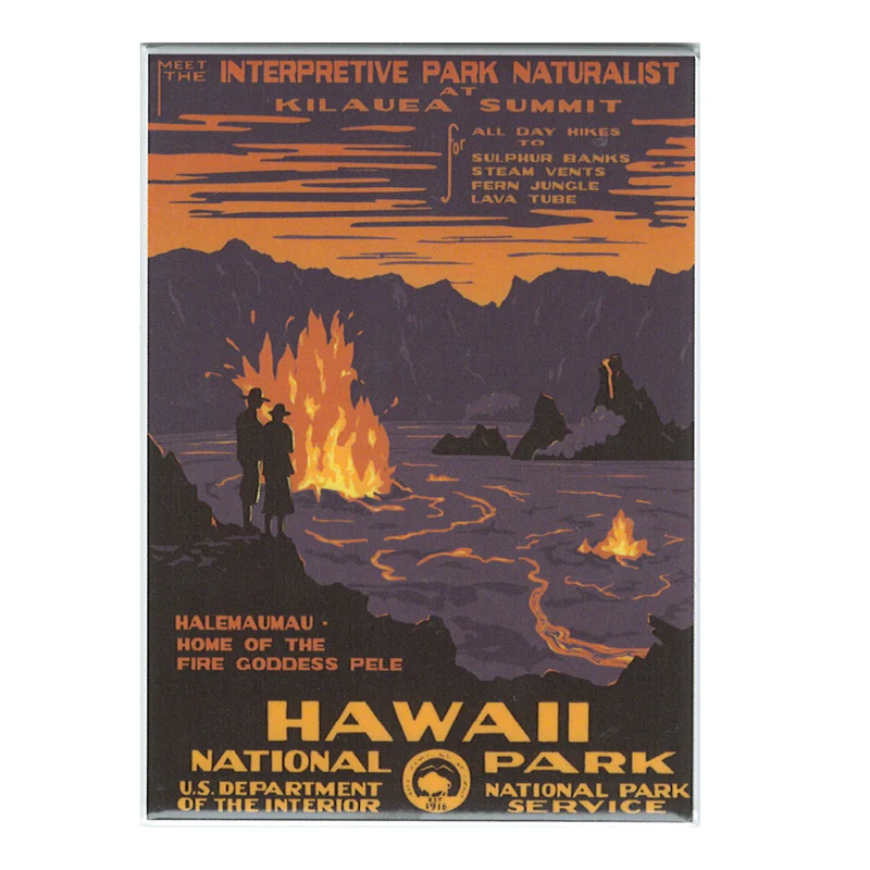 Magnet: WPA Hawaiʻi Volcanoes National Park