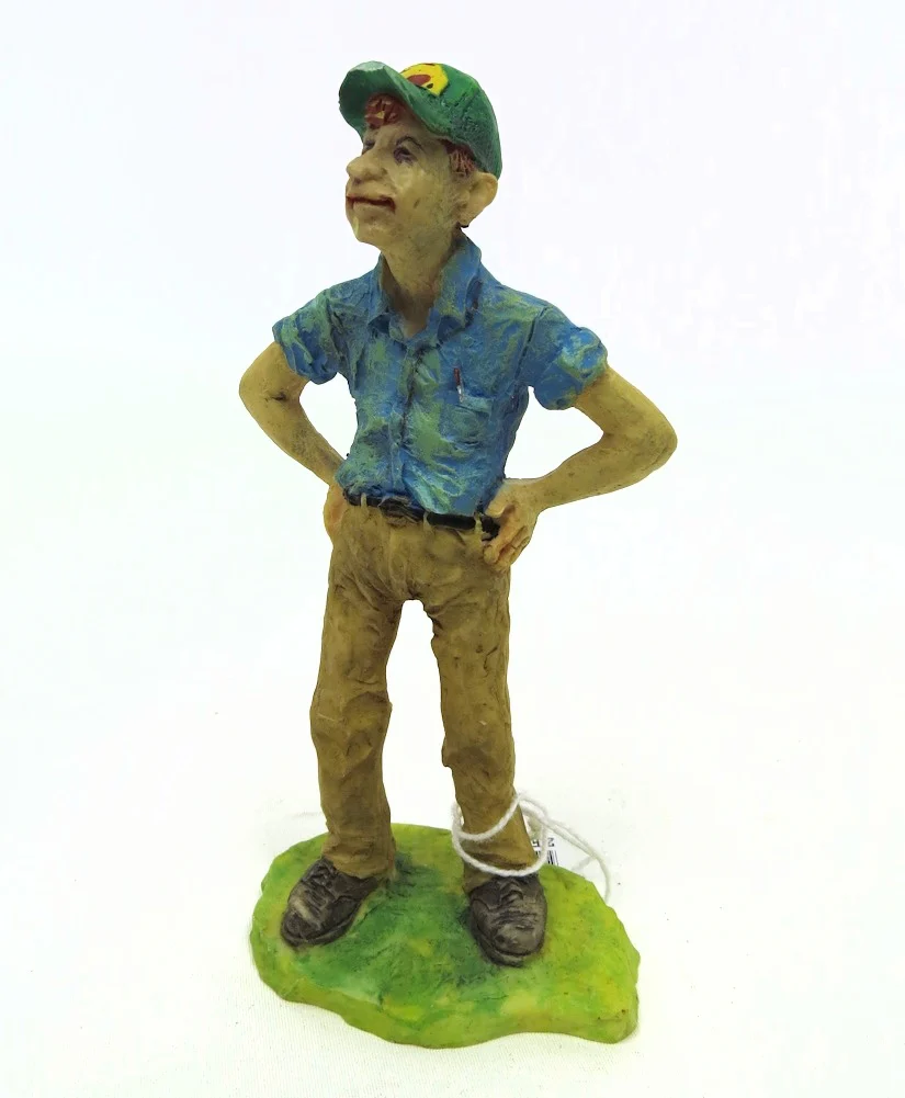 (B&D) 1/16 Henry #4 Foxfire Figurine by Lowell Davis - Damaged Item, Damaged Box