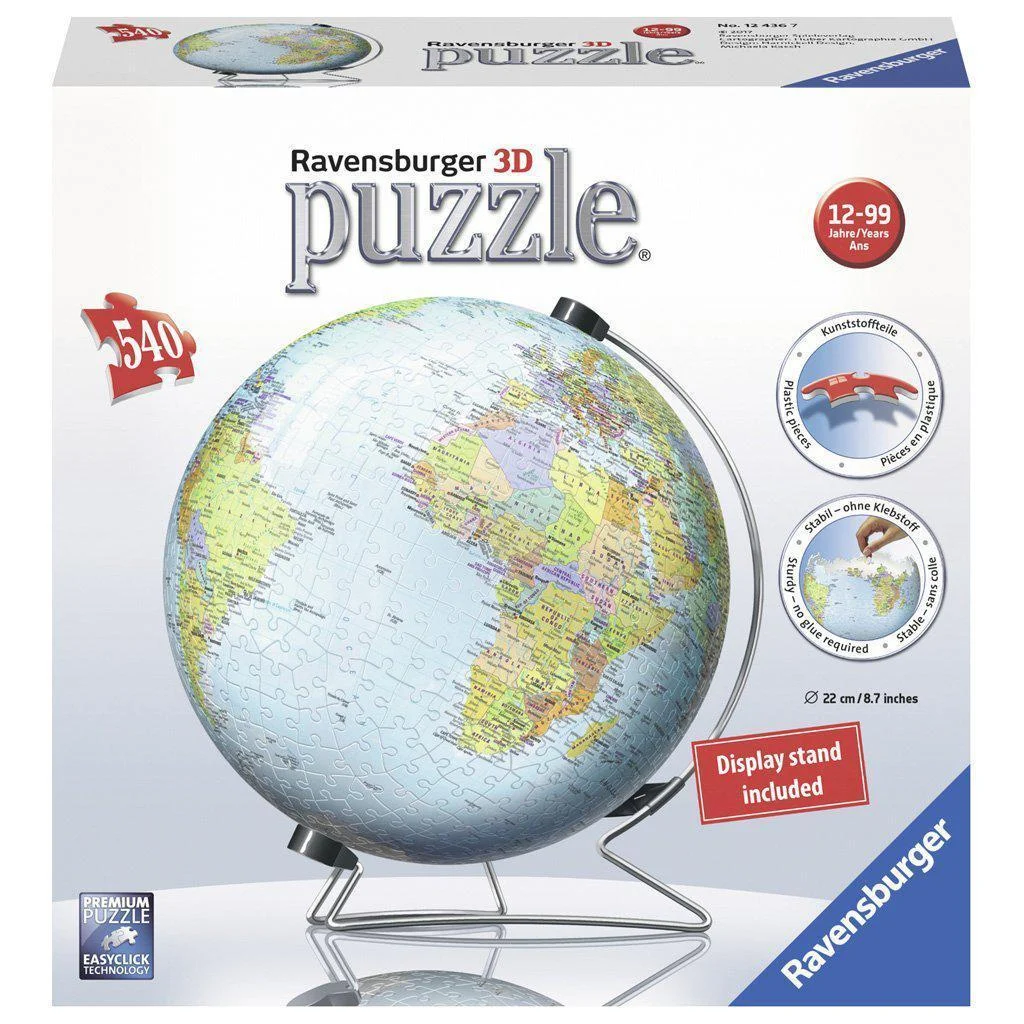 3D Puzzle - The Earth