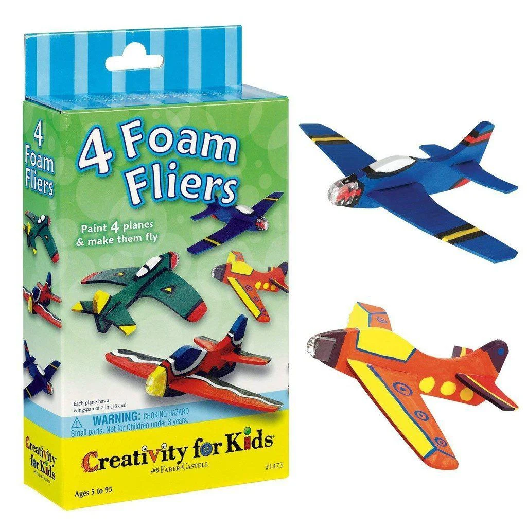 4 Foam Flyers