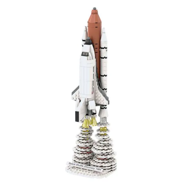 The Atom Brick Space Shuttle Discovery