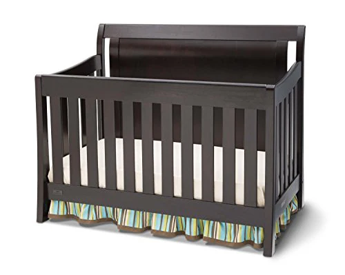 Simmons Kids Madisson Crib ‘N’ More, With Mattress, Espresso