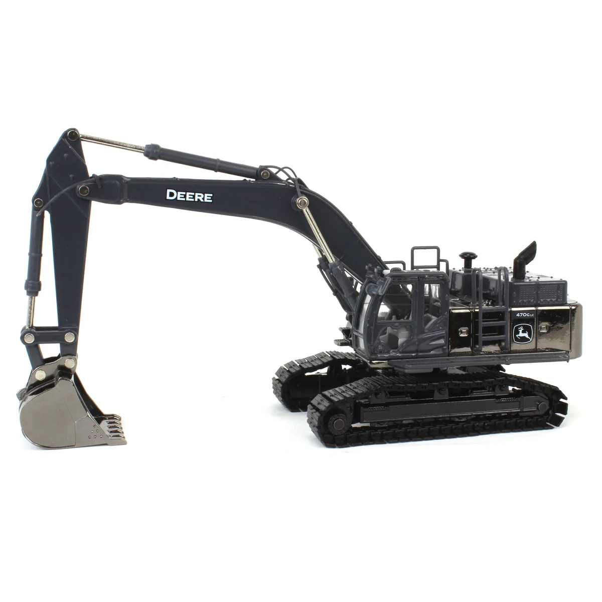 Gun Metal Chase Unit ~ 1/50 John Deere 470G LC Excavator, ERTL Prestige Collection