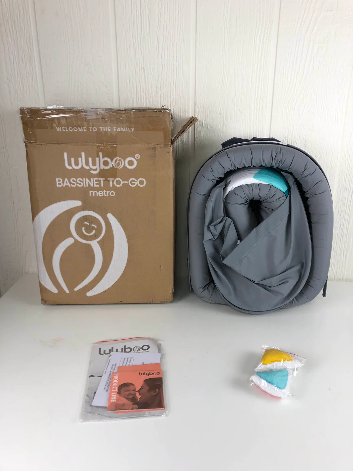 Lulyboo Bassinet To-Go Metro