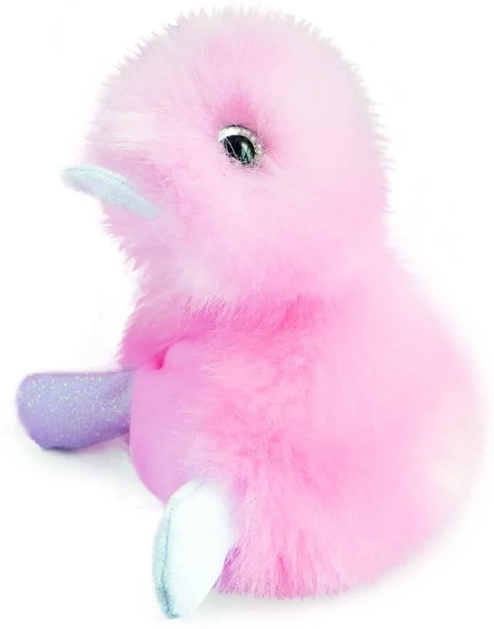 Doudou Et Compagnie Stuffed Animal Plush Duck Pink Bulle De Coco 7.1 Inches