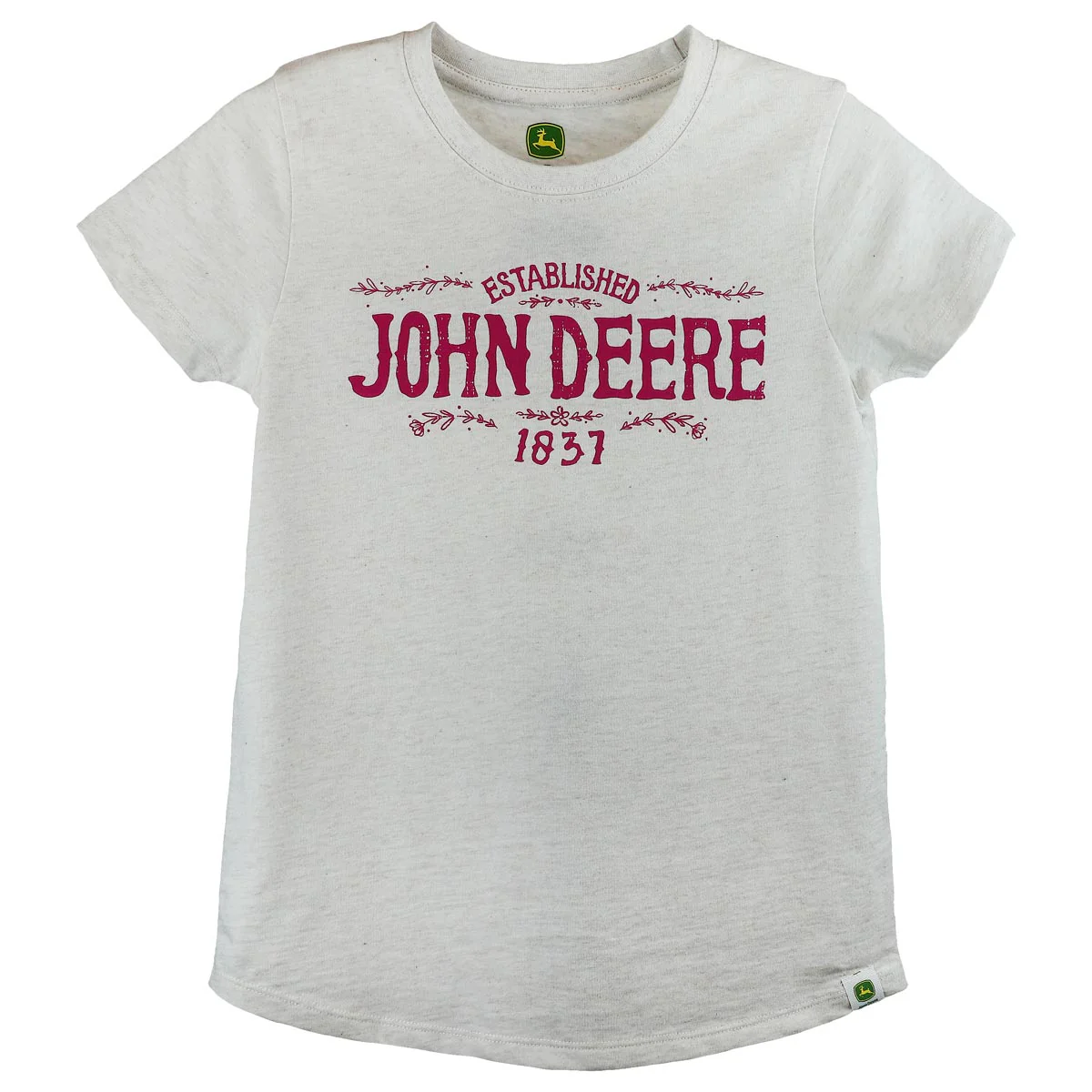 Youth John Deere Established 1837 Tan T-Shirt