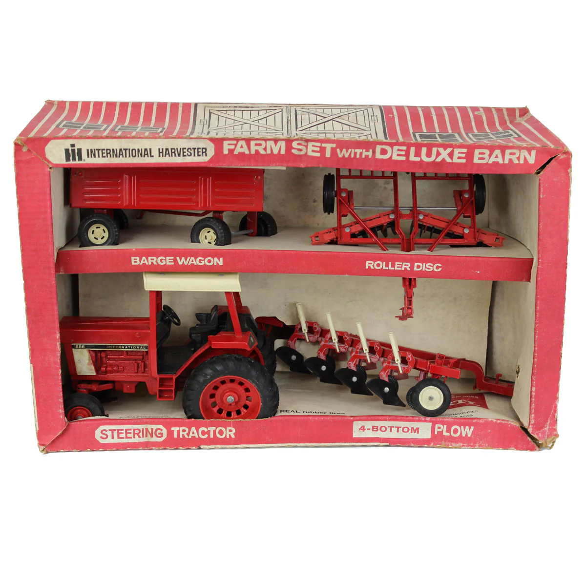 (B&D) 1/16 Farm Set with Deluxe Barn -Damaged Item