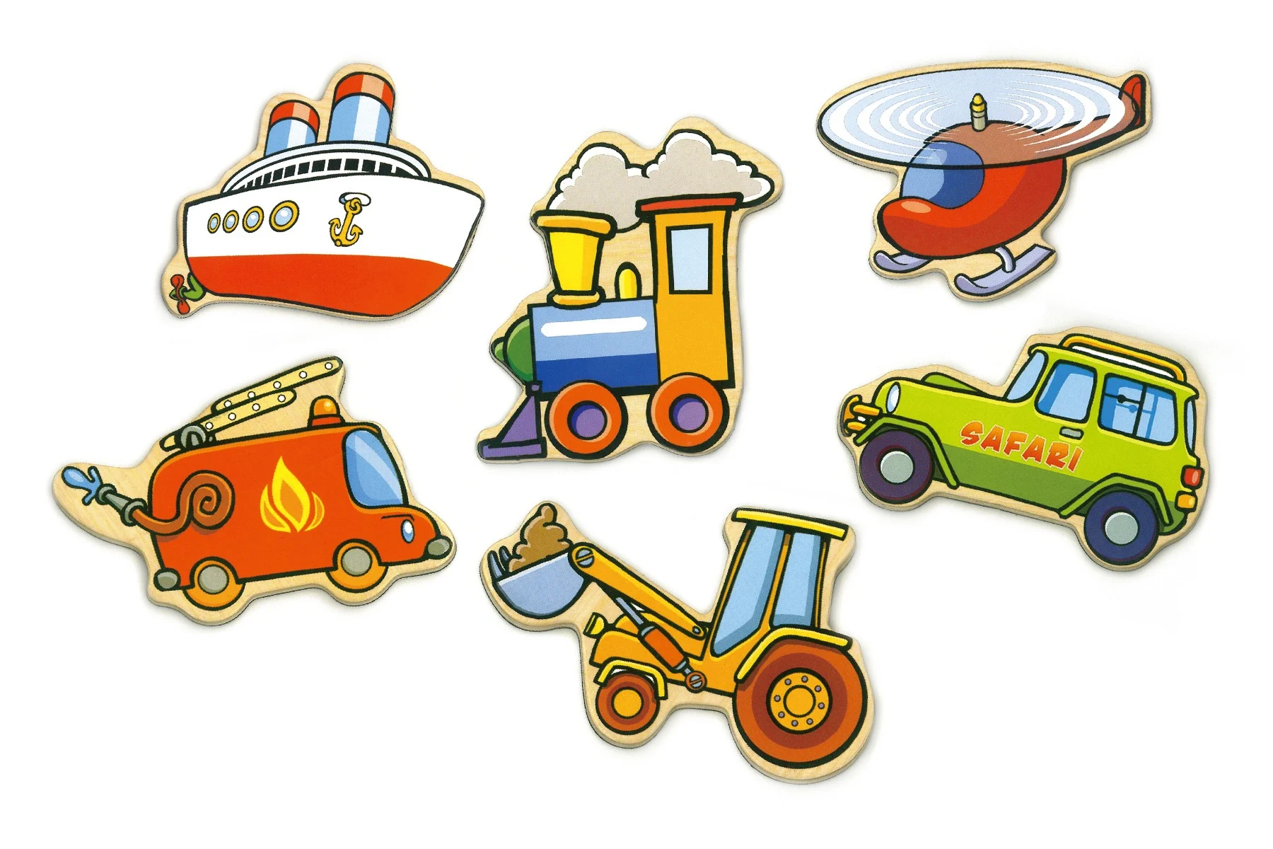 Magnetic Vehicles - 20 Pieces