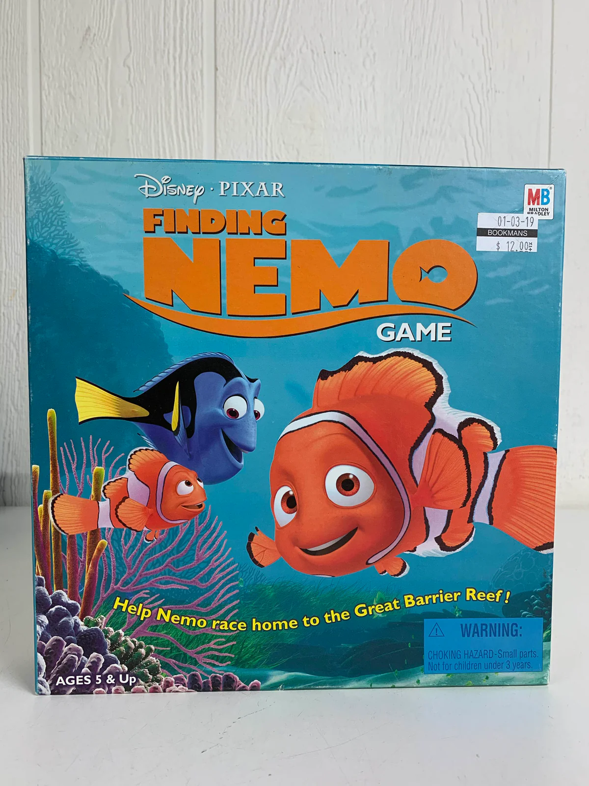 Milton Bradley Finding Nemo Game