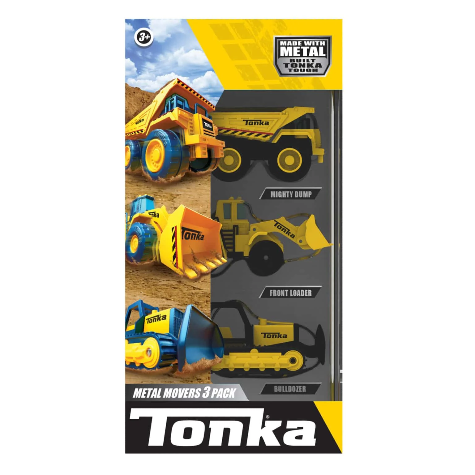 Tonka Metal Movers (3 Pack)