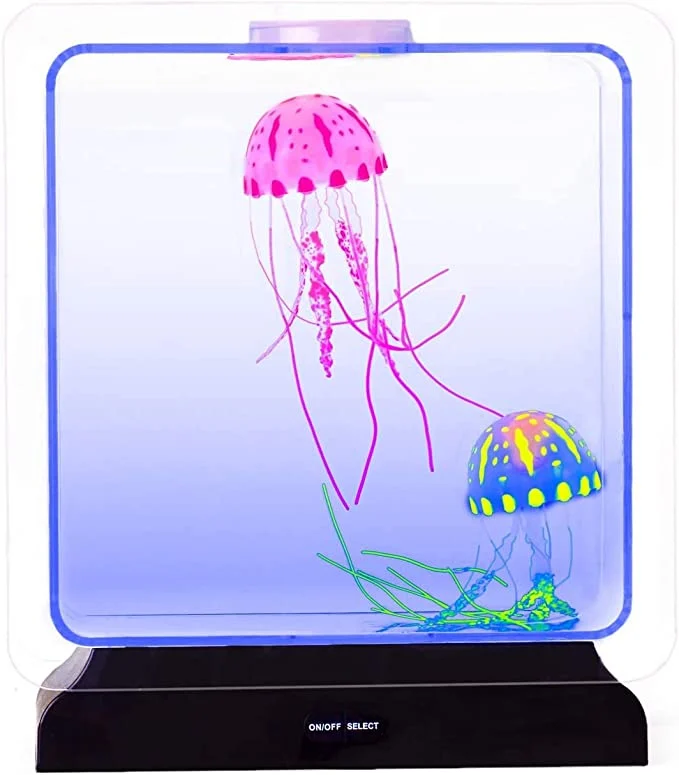 Square Interchangeable Sea Horse Jellyfish Lamp