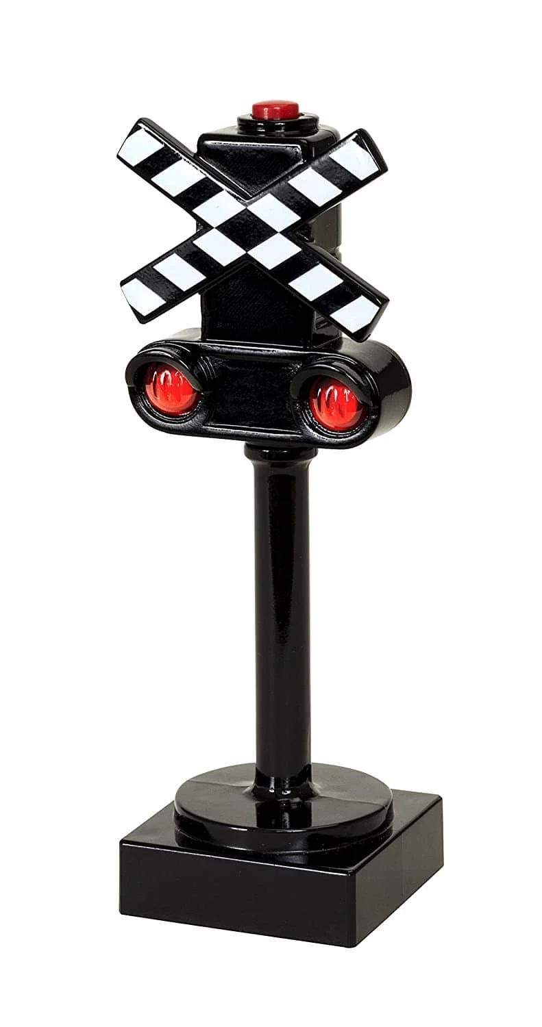 Brio World - 33862 Crossing Signal | Toy Train Accessory For Kids Ages 3 And Up