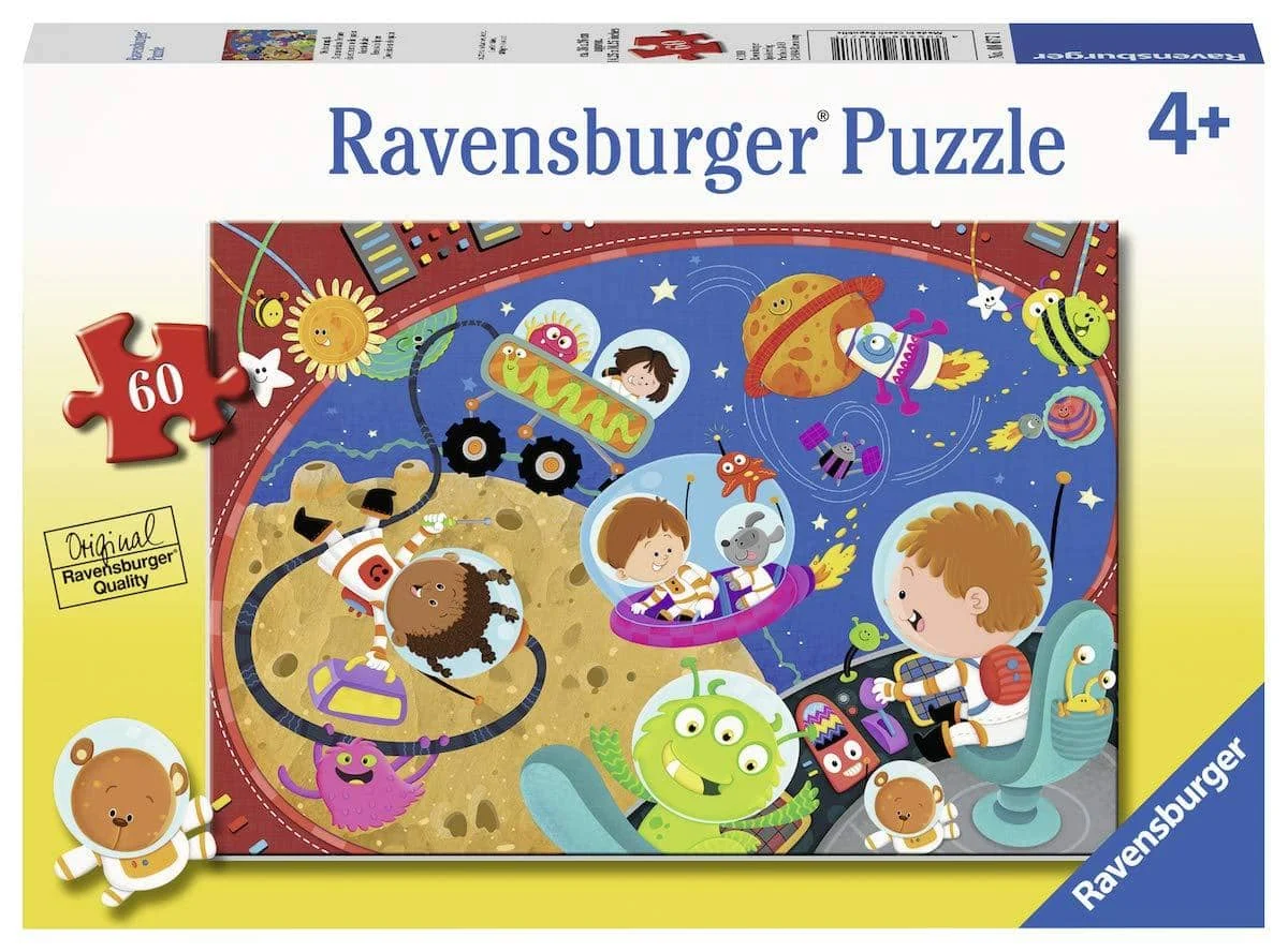 Ravensburger 08677: Recess In Space! (60 Piece Puzzle For Kids)