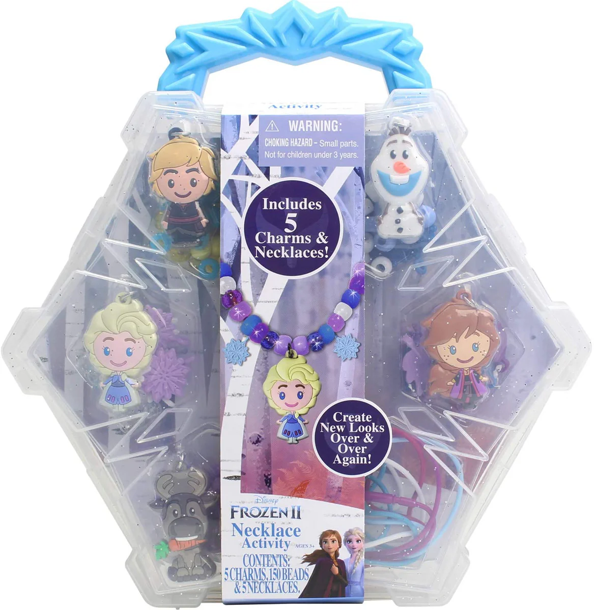 Snow Queen Necklace Activity Set For Kids who like Frozen