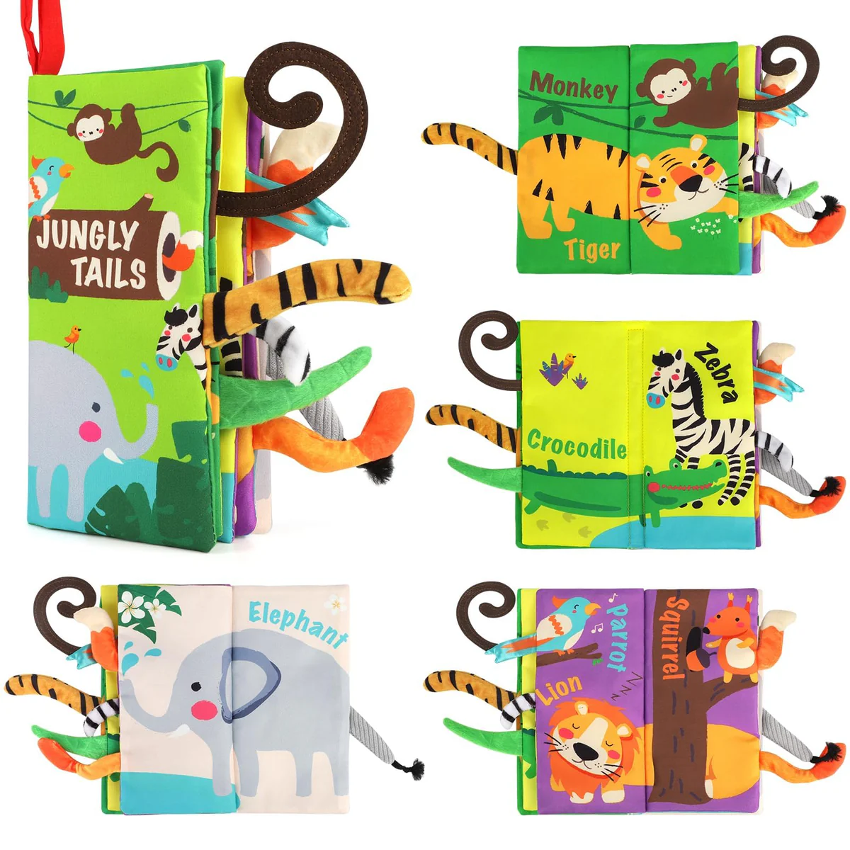 Touch and Feel Baby Soft Book