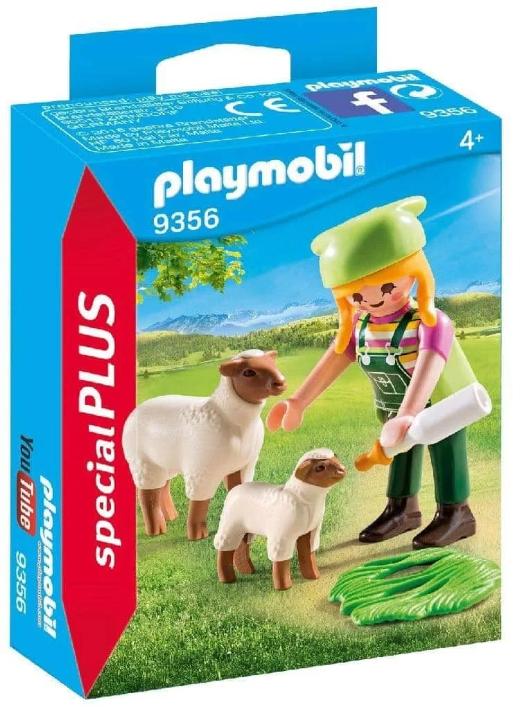 Special Plus 9356 Farmer With Sheep, Multi