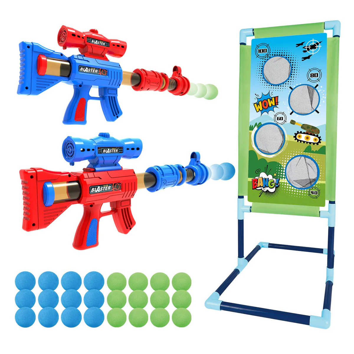 Family Foam Shooting Game Toy, Nerf Toys Compatible