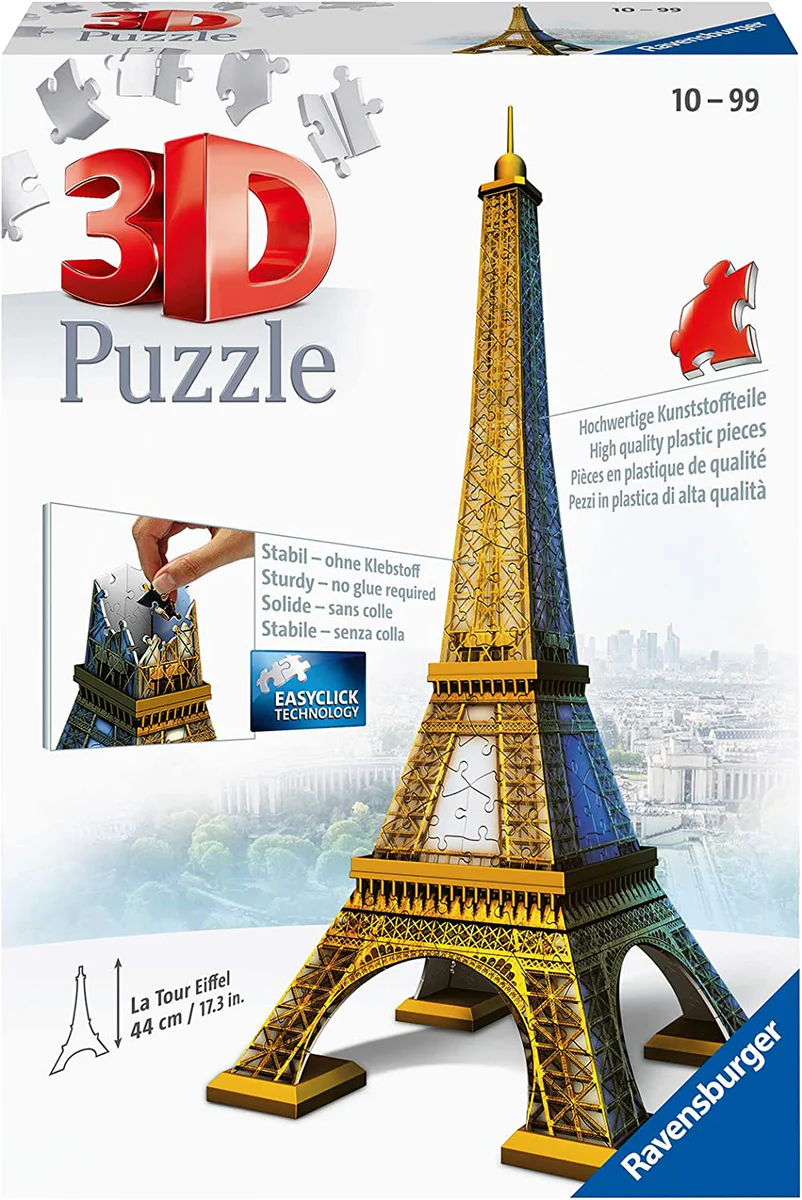 Eiffel Tower Architecture 3D Puzzle