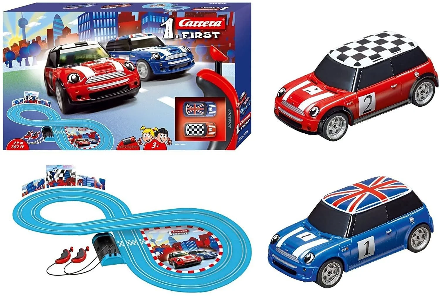 Carrera First Ferrari Slot Car Race Track