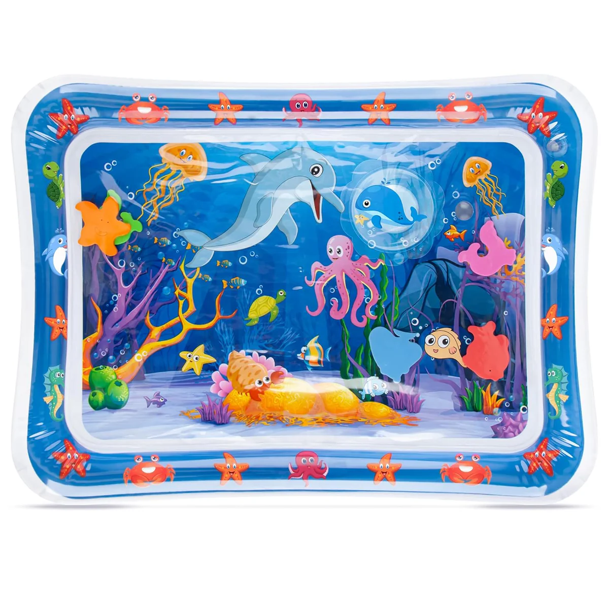MyPool Inflatable Tummy Time Water Mat for Babies