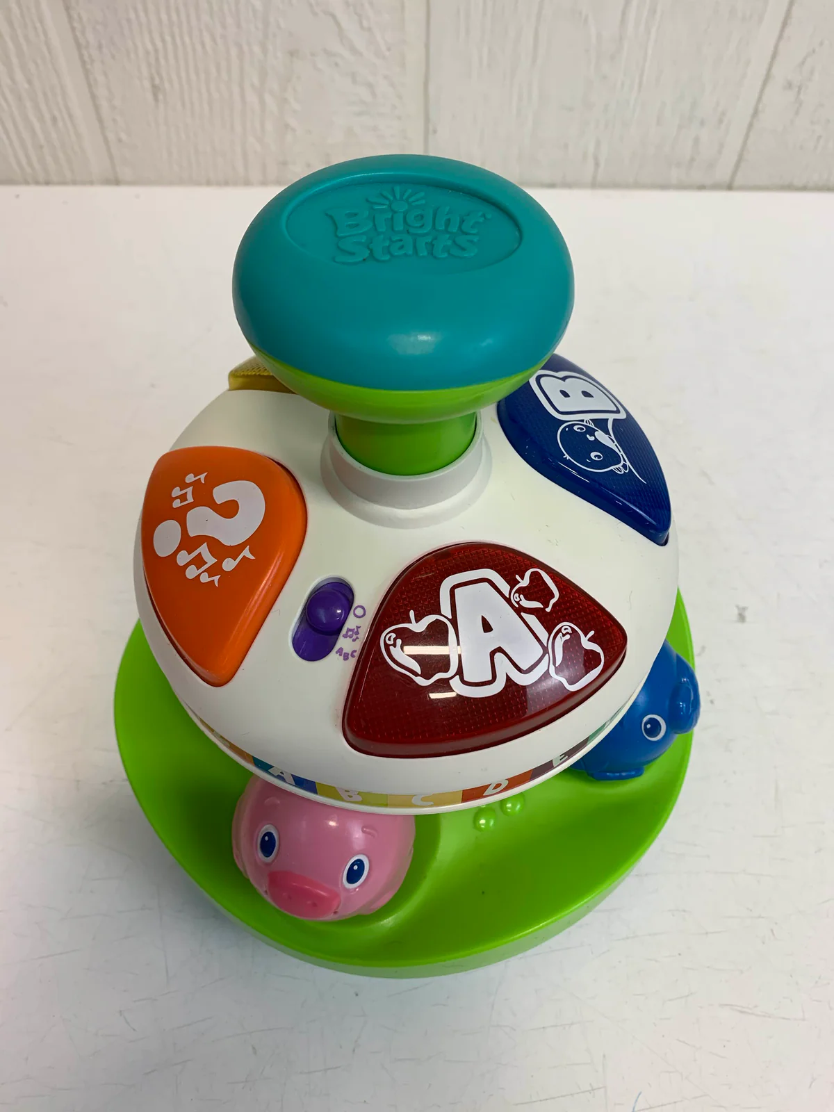 Bright Starts Having A Ball Alphabet Pop Top Spinner