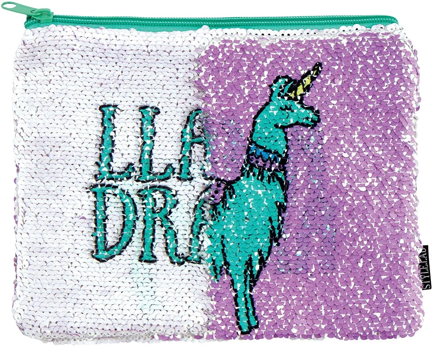 Magic Sequins Llama Drama Pencil Case