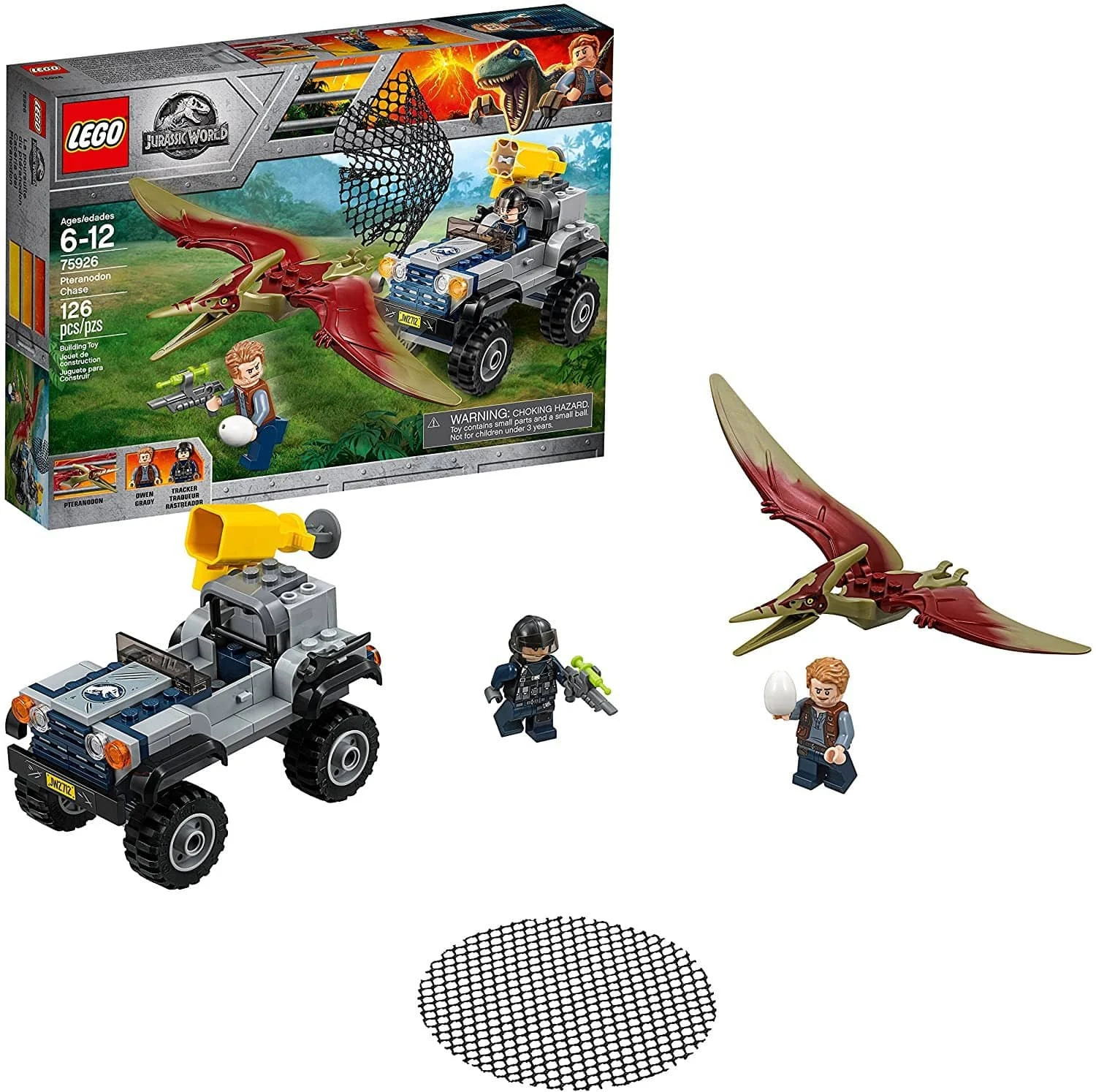 LEGO 75926: Jurassic World: Pteranodon Chase (126 Pieces)