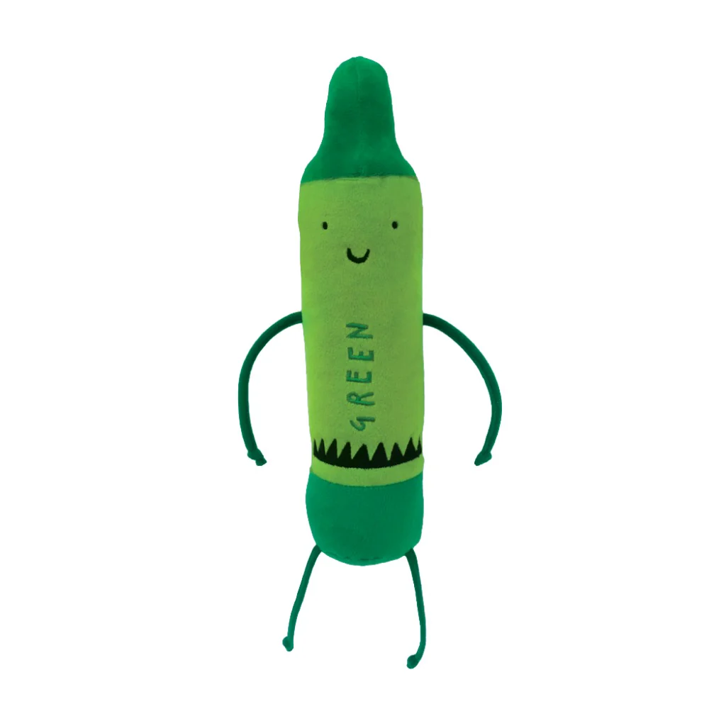 The Day the Crayons Quit Plush - Green