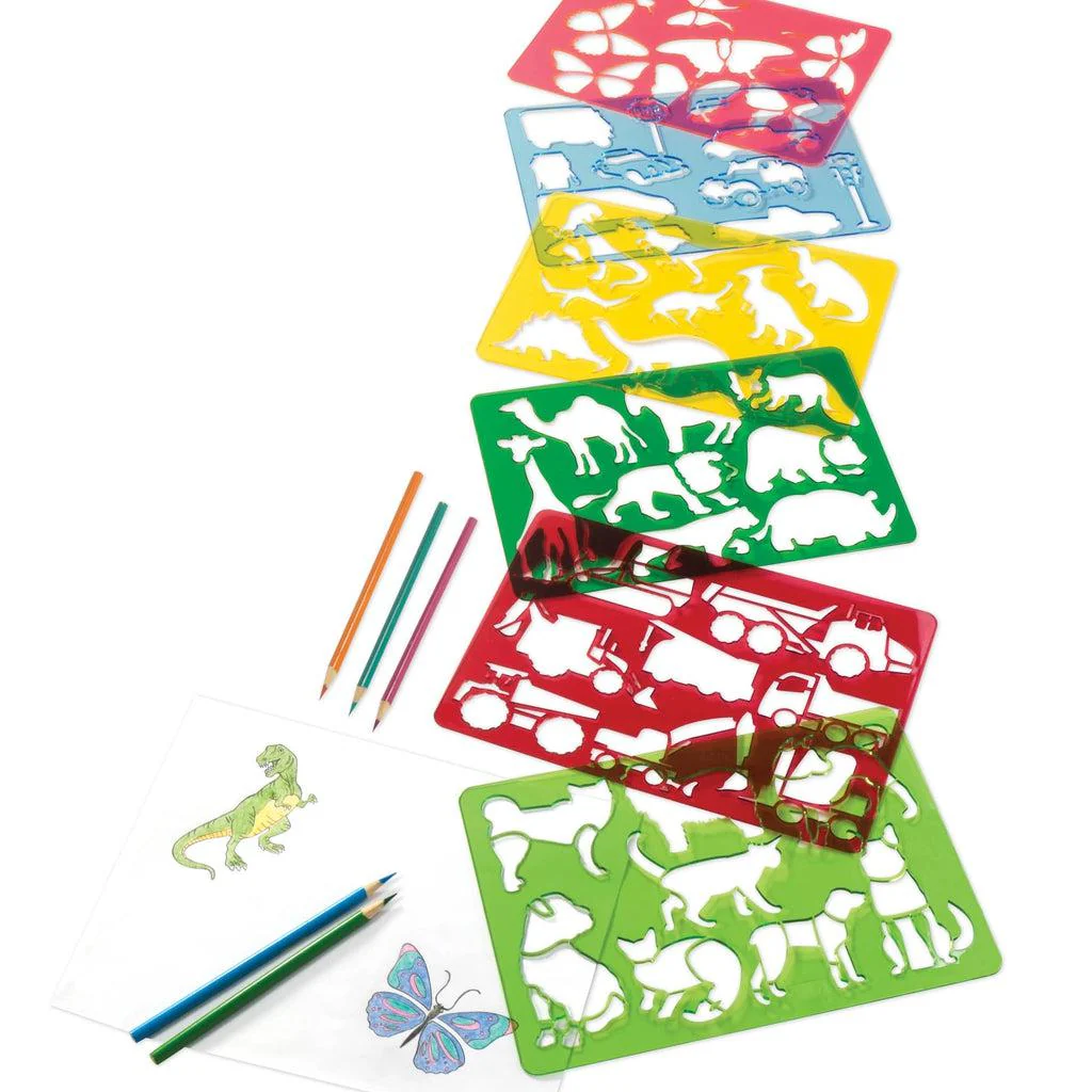 Art Box Stencils Assorted