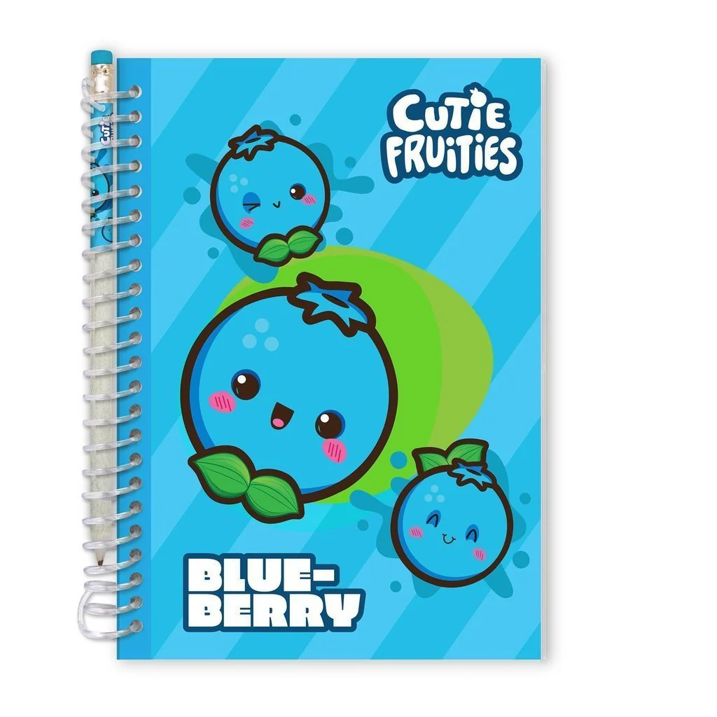 Cutie Fruities Blueberry Paper Pad