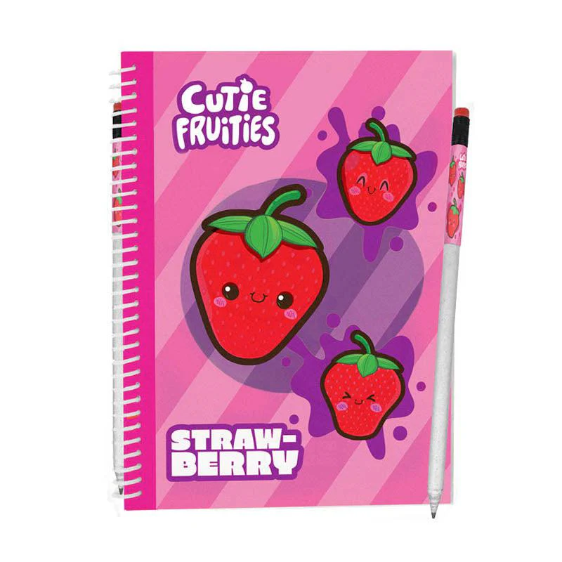 Cutie Fruities Strawberry Paper Pad