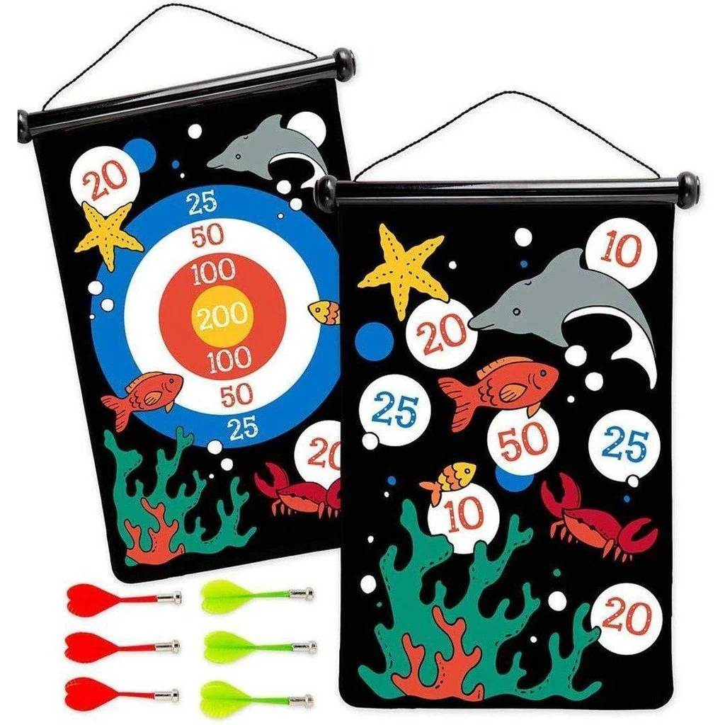 Double-Sided Magnetic Target Game - Sealife