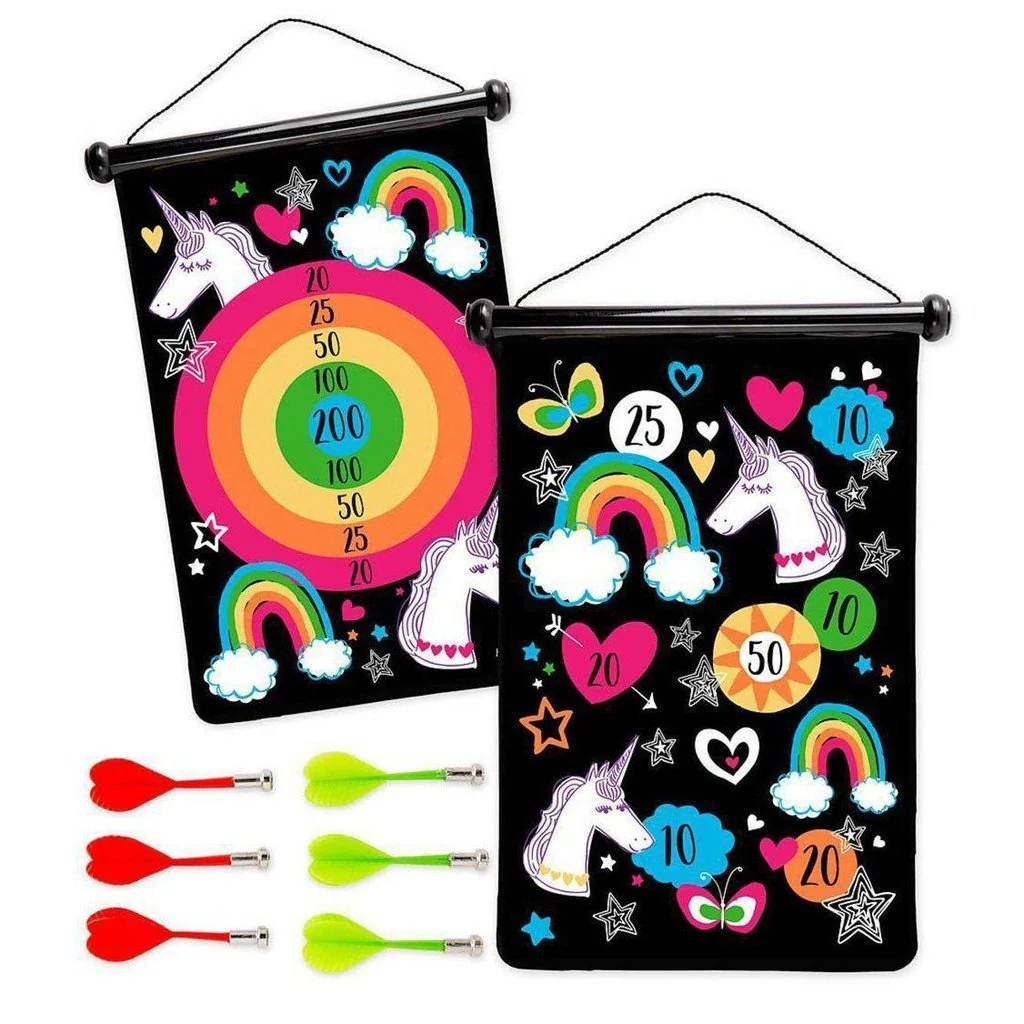 Double-Sided Magnetic Target Game - Unicorn
