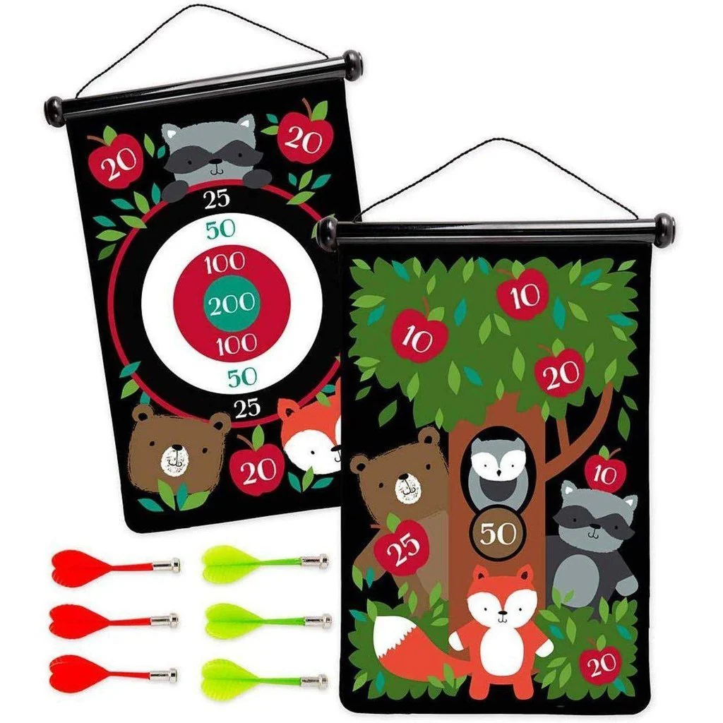 Double-Sided Magnetic Target Game - Woodland