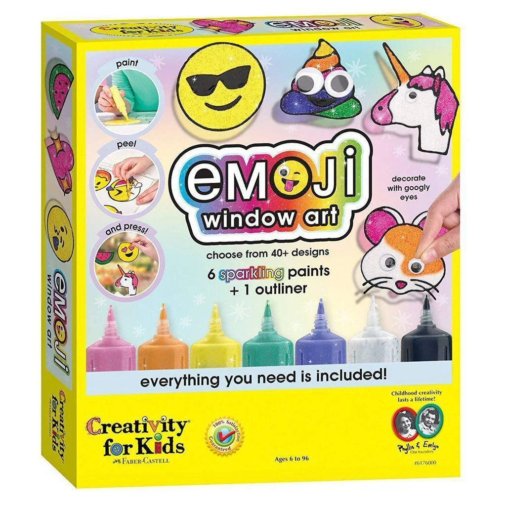 Emoji Window Art