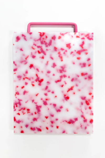 Chopping Board (Pink/White)