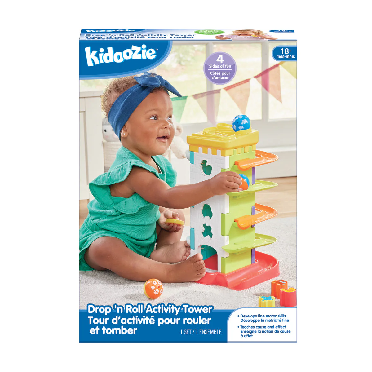 Epoch Kidoozie G02764 Drop N Roll Tower