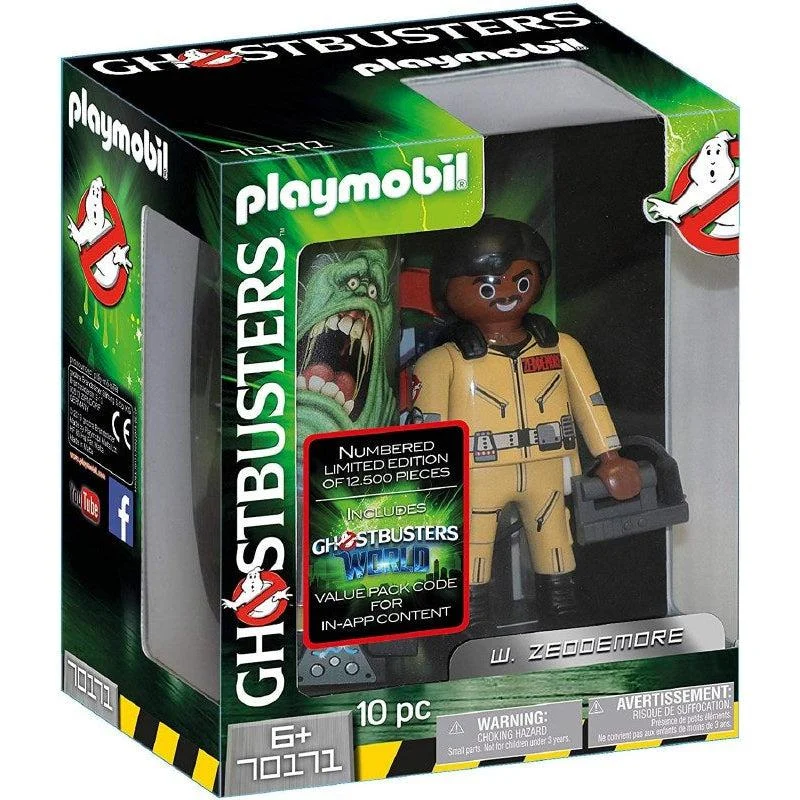 Ghostbusters™ Collection Figure W. Zeddemore