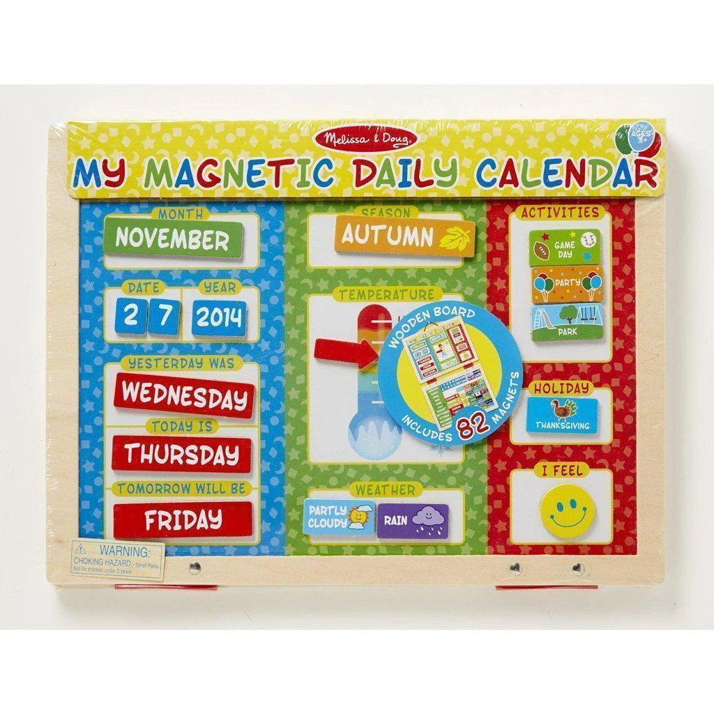 My First Daily Magnetic Calendar