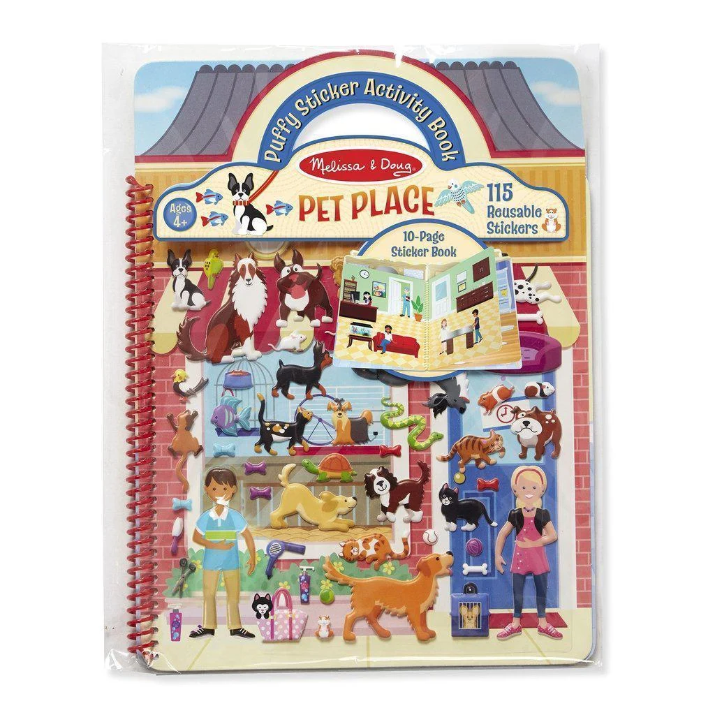 Puffy Sticker Activity Book - Pet Place (9429)