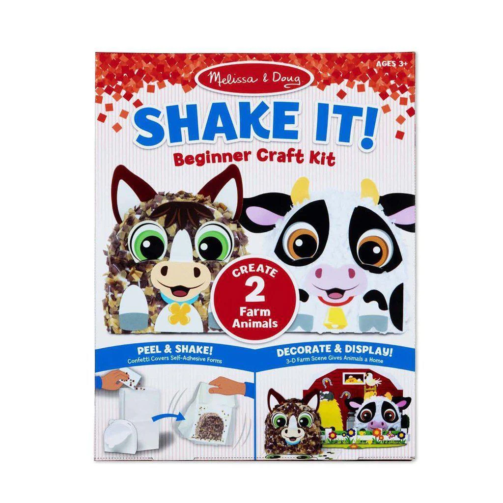 Shake It! Farm Animals Beginner Craft Kit